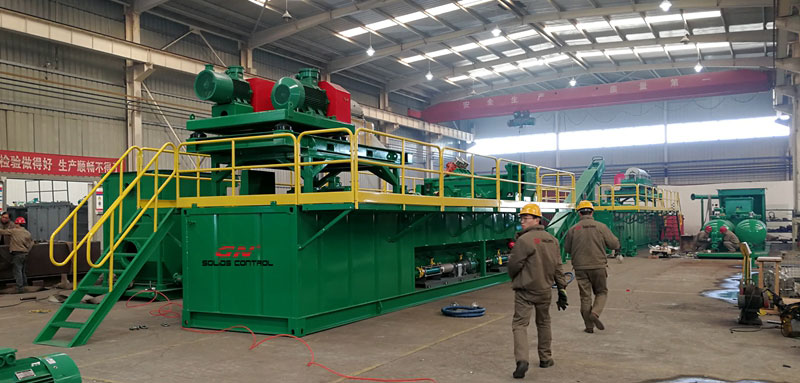 油污泥處理系統裝配中